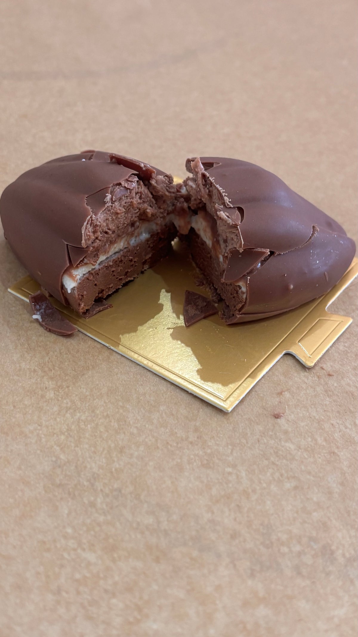 Triple chocolate mousse