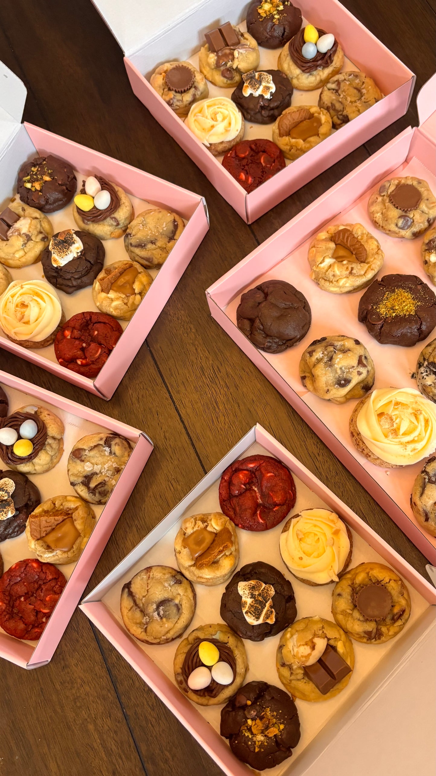Cookie sampler box