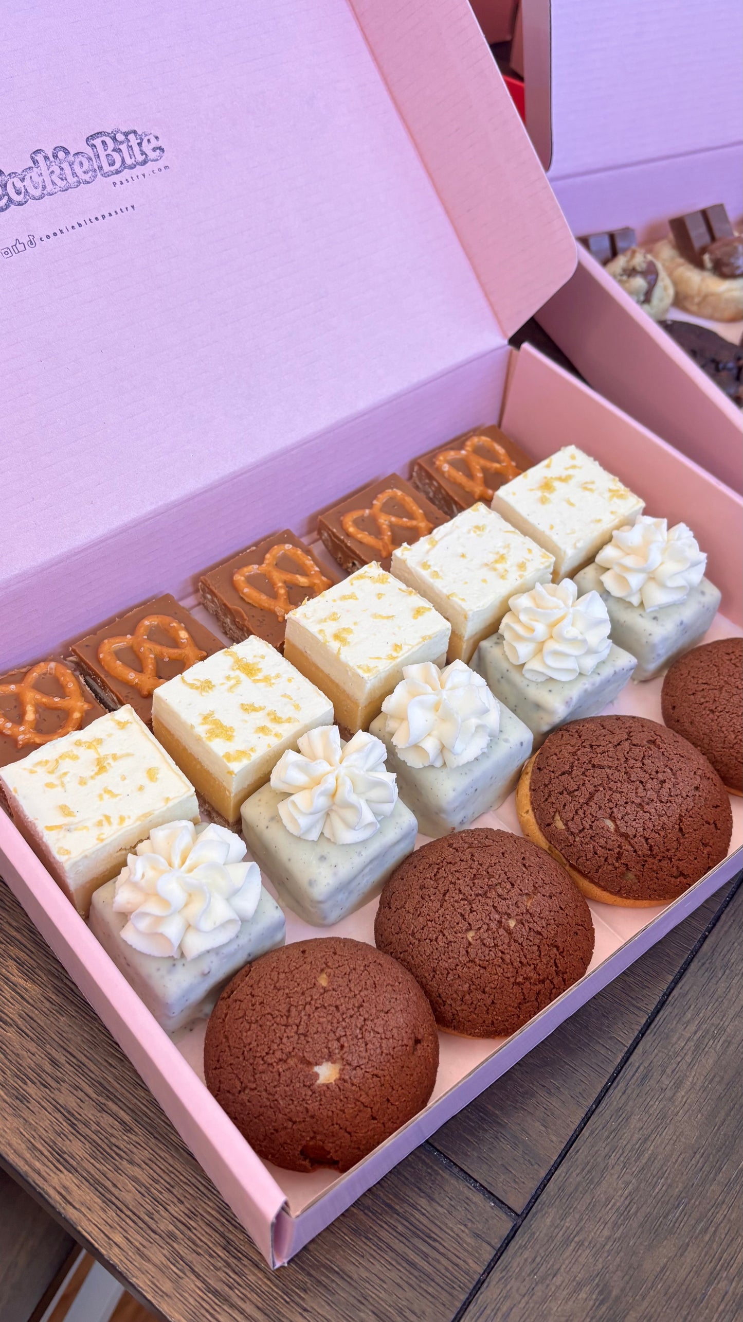 Pastry bite box