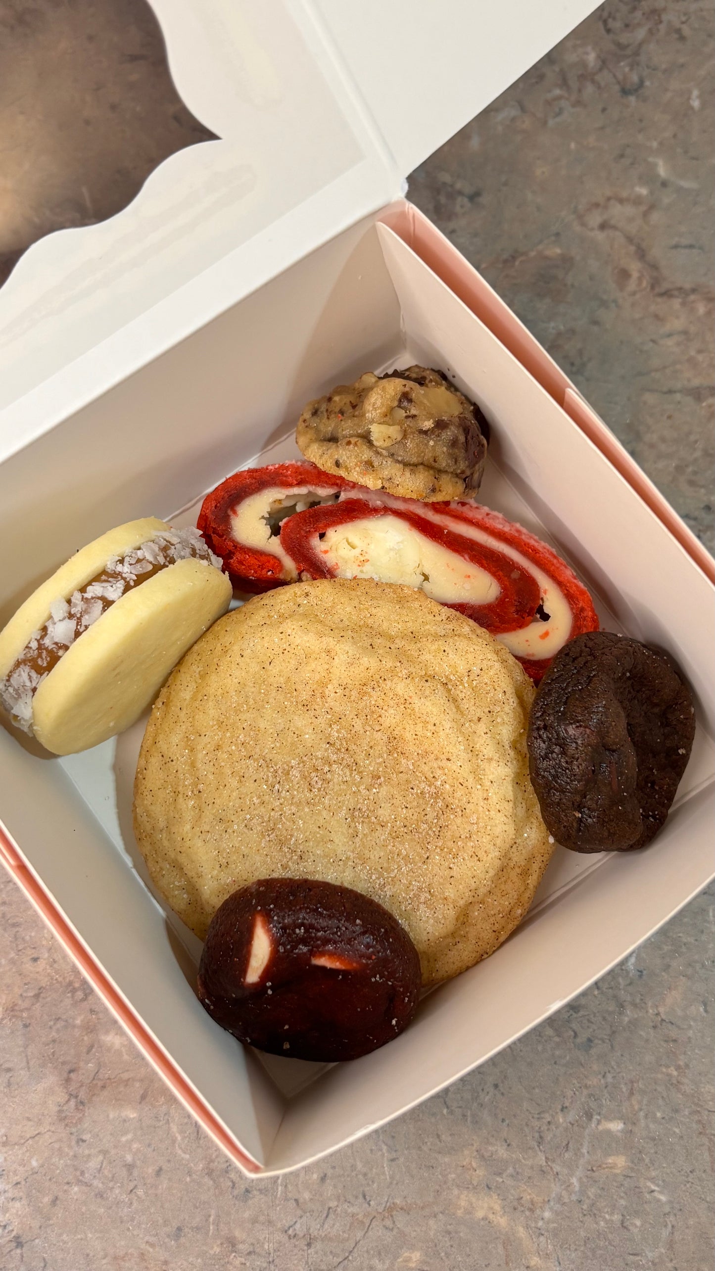 Christmas cookie box