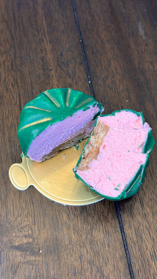 Peppermint cheesecake