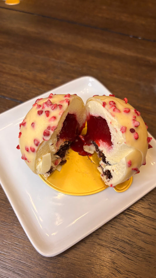 Raspberry cheesecake