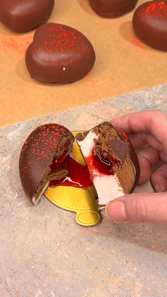 Raspberry (dark) chocolate