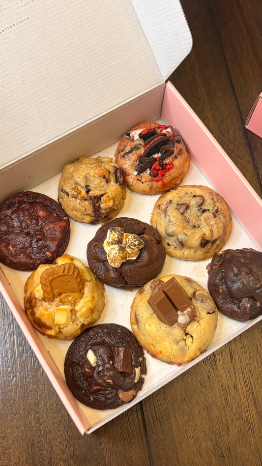Cookie sampler box