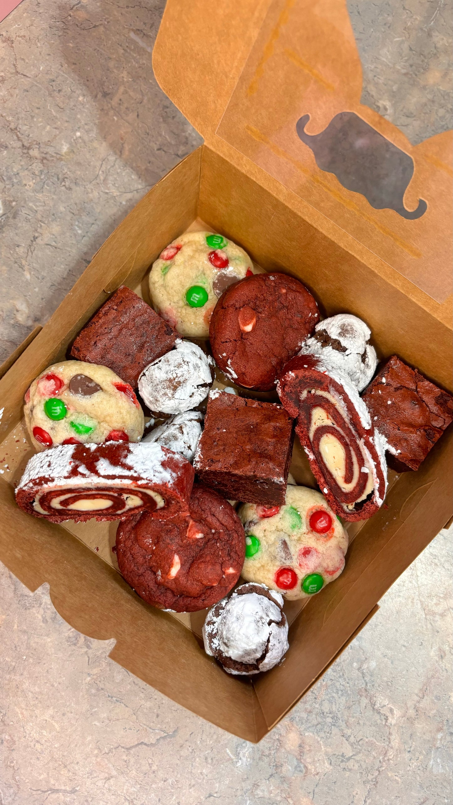 Christmas mix cookies