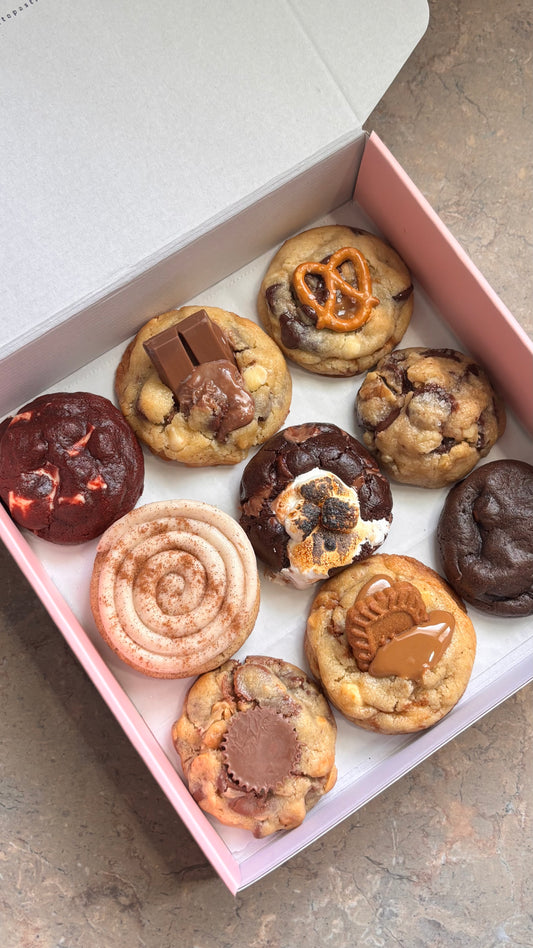 Cookie sampler box
