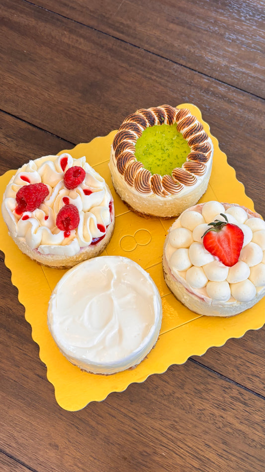 Cheesecake sampler box