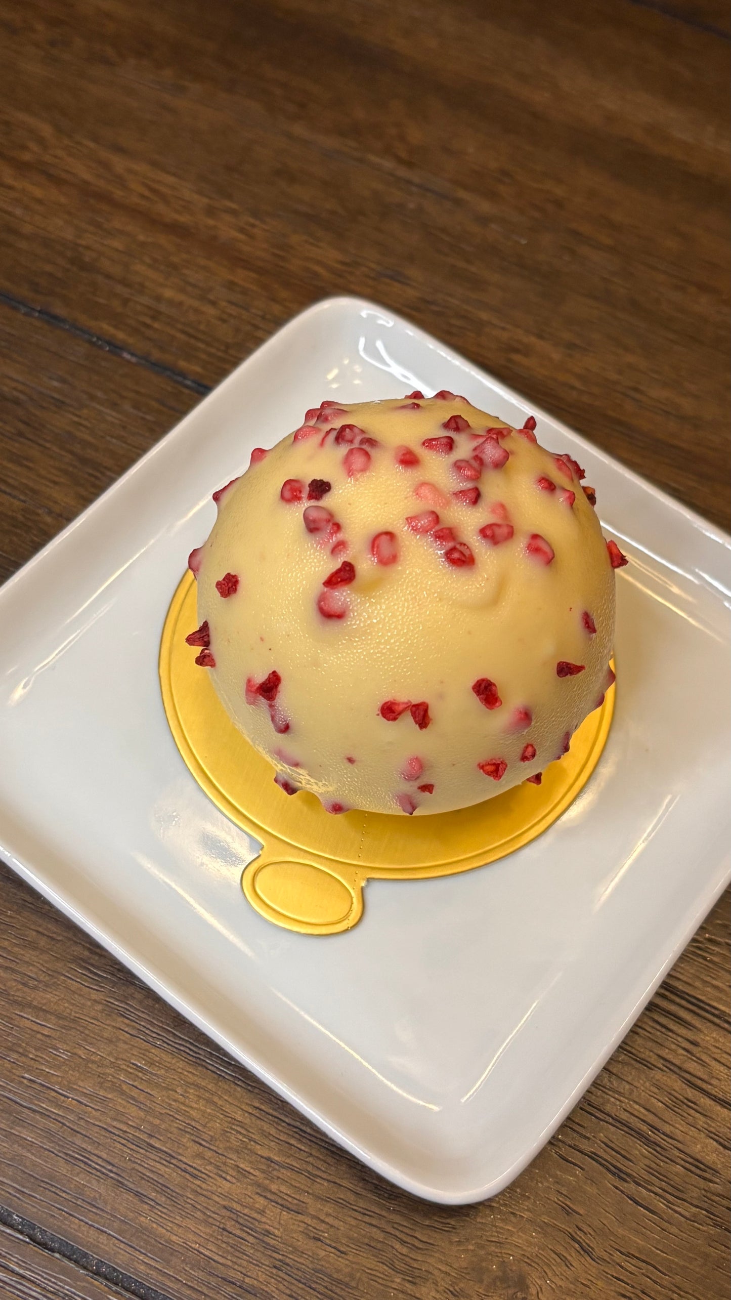 Raspberry cheesecake