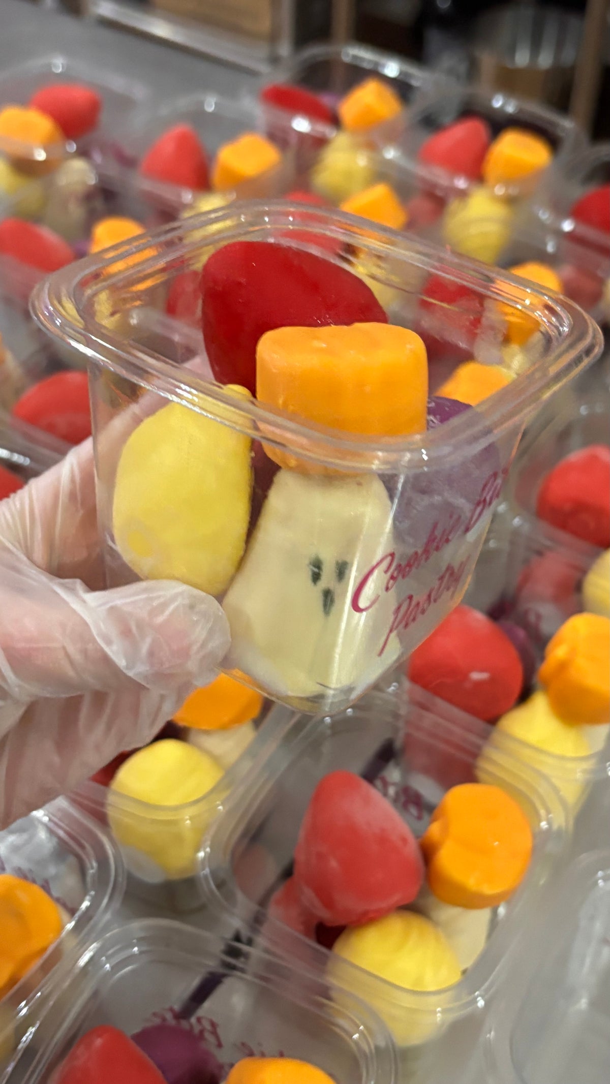 Fruit pastry bites 🍓🍋