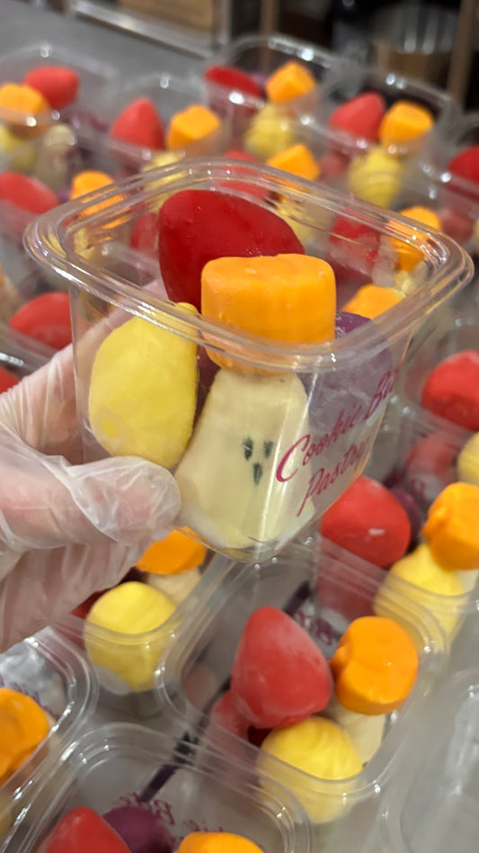 Fruit pastry bites 🍓🍋