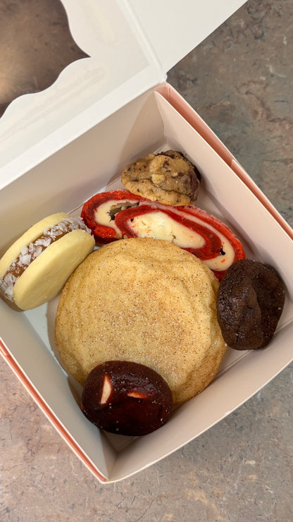 Christmas cookie box