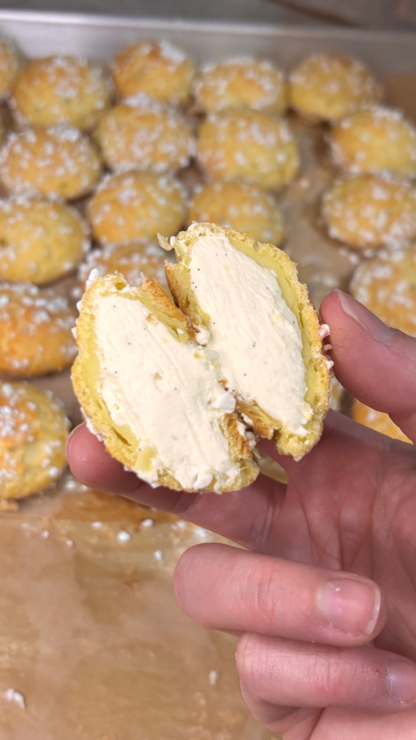 Pastry bite size